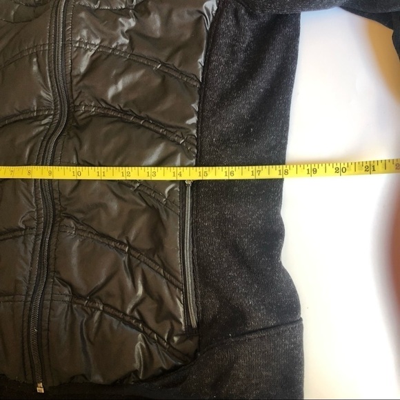 London Fog Women’s Quilted Feathers Down Lightweight Knit Sleeves Jacket Size S - Picture 15 of 16